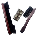 Maxbell Pool Table Cleaning Brush Set Cue Cleaning Cloth Billiard Pool Table Cleaner red