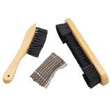Maxbell Pool Table Cleaning Brush Set Cue Cleaning Cloth Billiard Pool Table Cleaner wood