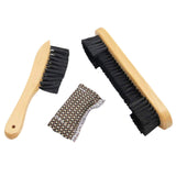 Maxbell Pool Table Cleaning Brush Set Cue Cleaning Cloth Billiard Pool Table Cleaner wood