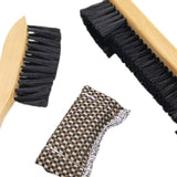 Maxbell Pool Table Cleaning Brush Set Cue Cleaning Cloth Billiard Pool Table Cleaner wood