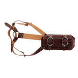 Maxbell Back Sword Frog Adjustable Shoulder Strap for Stage Show Halloween Disguises Brown