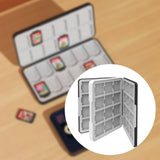 Maxbell Game Holder Game Card Case for Lite Game Card Ndsi Game Card black