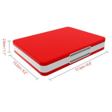 Maxbell Game Holder Game Card Case for Lite Game Card Ndsi Game Card red