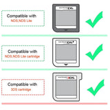 Maxbell Game Holder Game Card Case for Lite Game Card Ndsi Game Card red