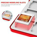 Maxbell Game Holder Game Card Case for Lite Game Card Ndsi Game Card red
