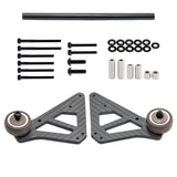 Maxbell 1/7 Scale RC Car Heads Wheel Professional RC Wheel Bar for V2 Trucks DIY