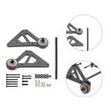 Maxbell 1/7 Scale RC Car Heads Wheel Professional RC Wheel Bar for V2 Trucks DIY