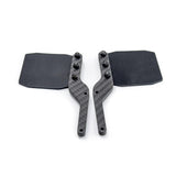 Maxbell 2x 1:7 RC Fenders RC Upgrade Parts Sturdy RC Mud Flaps Dust Fenders Mud Flaps