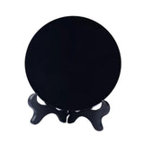 Maxbell Obsidian Circle Disc Mini Black Round Mirror Scrying Mirror M