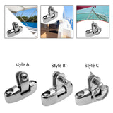 Maxbell Deck Hinge Mount Boat Hardware Set 180° Rotatable Sturdy Quick Release style A