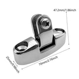 Maxbell Deck Hinge Mount Boat Hardware Set 180° Rotatable Sturdy Quick Release style A