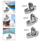 Maxbell Deck Hinge Mount Boat Hardware Set 180° Rotatable Sturdy Quick Release style A