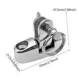Maxbell Deck Hinge Mount Boat Hardware Set 180° Rotatable Sturdy Quick Release style C