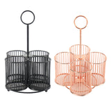 Maxbell Pen Holder Multifunctional Cutlery Storage Holder for Scissors Pens Tabletop Black