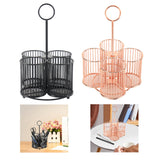 Maxbell Pen Holder Multifunctional Cutlery Storage Holder for Scissors Pens Tabletop Black