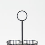 Maxbell Pen Holder Multifunctional Cutlery Storage Holder for Scissors Pens Tabletop Black