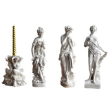 Maxbell Angel Statue Desktop Ornament Angel Sculpture for Home Memorial Gift Bedroom Kneeling