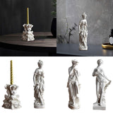 Maxbell Angel Statue Desktop Ornament Angel Sculpture for Home Memorial Gift Bedroom Kneeling