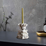 Maxbell Angel Statue Desktop Ornament Angel Sculpture for Home Memorial Gift Bedroom Kneeling