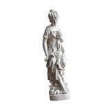 Maxbell Angel Statue Desktop Ornament Angel Sculpture for Home Memorial Gift Bedroom hug flower