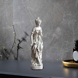 Maxbell Angel Statue Desktop Ornament Angel Sculpture for Home Memorial Gift Bedroom hug flower