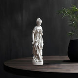 Maxbell Angel Statue Desktop Ornament Angel Sculpture for Home Memorial Gift Bedroom hug flower