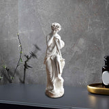 Maxbell Angel Statue Desktop Ornament Angel Sculpture for Home Memorial Gift Bedroom thinking