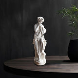 Maxbell Angel Statue Desktop Ornament Angel Sculpture for Home Memorial Gift Bedroom thinking