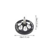 Maxbell 2x Vehicle Weight Balancing Tool for Model Hobby Car Spare Parts Accessories black