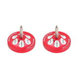 Maxbell 2x Vehicle Weight Balancing Tool for Model Hobby Car Spare Parts Accessories red