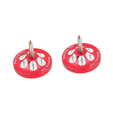 Maxbell 2x Vehicle Weight Balancing Tool for Model Hobby Car Spare Parts Accessories red