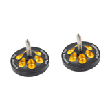 Maxbell 2x Vehicle Weight Balancing Tool for Model Hobby Car Spare Parts Accessories black gold