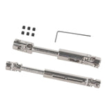 Maxbell 2x 1:16 RC Drive Shaft Sturdy Update Parts for RC Vehicles Crawler Model Car