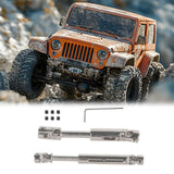 Maxbell 2x 1:16 RC Drive Shaft Sturdy Update Parts for RC Vehicles Crawler Model Car