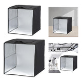 Maxbell Table Top Photography Box Lighting Kit for Cosmetics Craftsmen 30x30x30cm