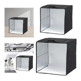 Maxbell Table Top Photography Box Lighting Kit for Cosmetics Craftsmen 30x30x30cm
