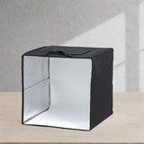 Maxbell Table Top Photography Box Lighting Kit for Cosmetics Craftsmen 40x40x40cm