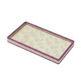 Maxbell Jewelry Storage Tray with Lid Tabletop for Necklaces Live Broadcast Earrings green