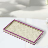 Maxbell Jewelry Storage Tray with Lid Tabletop for Necklaces Live Broadcast Earrings green