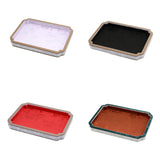 Maxbell Wooden Velvet Jewelry Tray Decorative Display Tray for Chains Bracelet Watch Violet