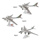 Maxbell 1/200 Scale Diecast Model Plane Alloy Gift for TV Cabinet Living Room Office Style A