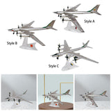 Maxbell 1/200 Scale Diecast Model Plane Alloy Gift for TV Cabinet Living Room Office Style A