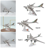 Maxbell 1/200 Scale Diecast Model Plane Alloy Gift for TV Cabinet Living Room Office Style A