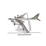 Maxbell 1/200 Scale Diecast Model Plane Alloy Gift for TV Cabinet Living Room Office Style A