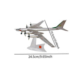 Maxbell 1/200 Scale Diecast Model Plane Alloy Gift for TV Cabinet Living Room Office Style B