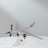 Maxbell 1/200 Scale Diecast Model Plane Alloy Gift for TV Cabinet Living Room Office Style C