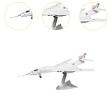 Maxbell 1/144 Scale Aircraft Model Collection Aircraft Ornament for Living Room Cafe Style A