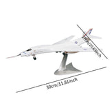 Maxbell 1/144 Scale Aircraft Model Collection Aircraft Ornament for Living Room Cafe Style A