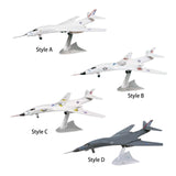 Maxbell 1/144 Scale Aircraft Model Collection Aircraft Ornament for Living Room Cafe Style A