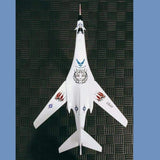 Maxbell 1/144 Scale Aircraft Model Collection Aircraft Ornament for Living Room Cafe Style B